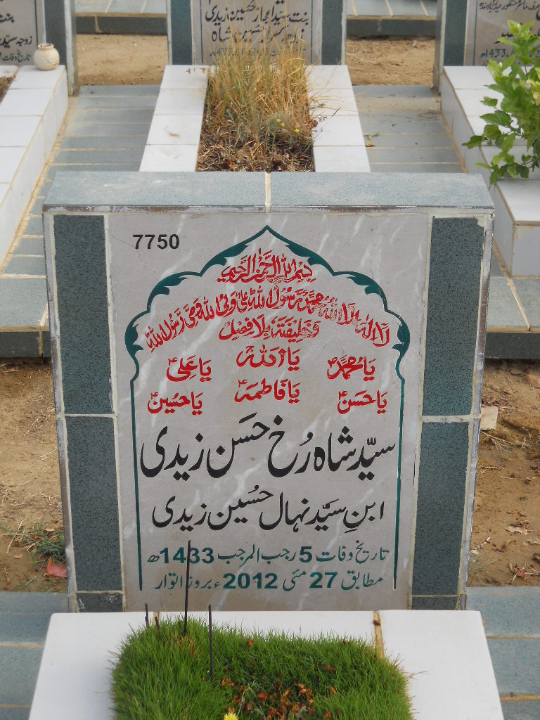 7750 – Syed Sharukh Hasan Zaidi