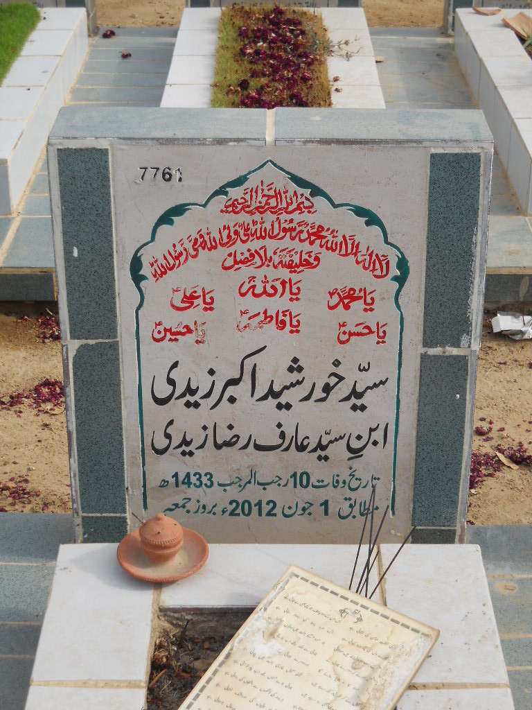 7761 – Syed Khursheed Akbar Zaidi