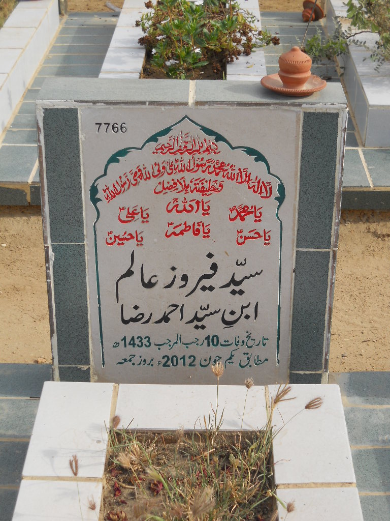 7766 – Syed Feroz Alam
