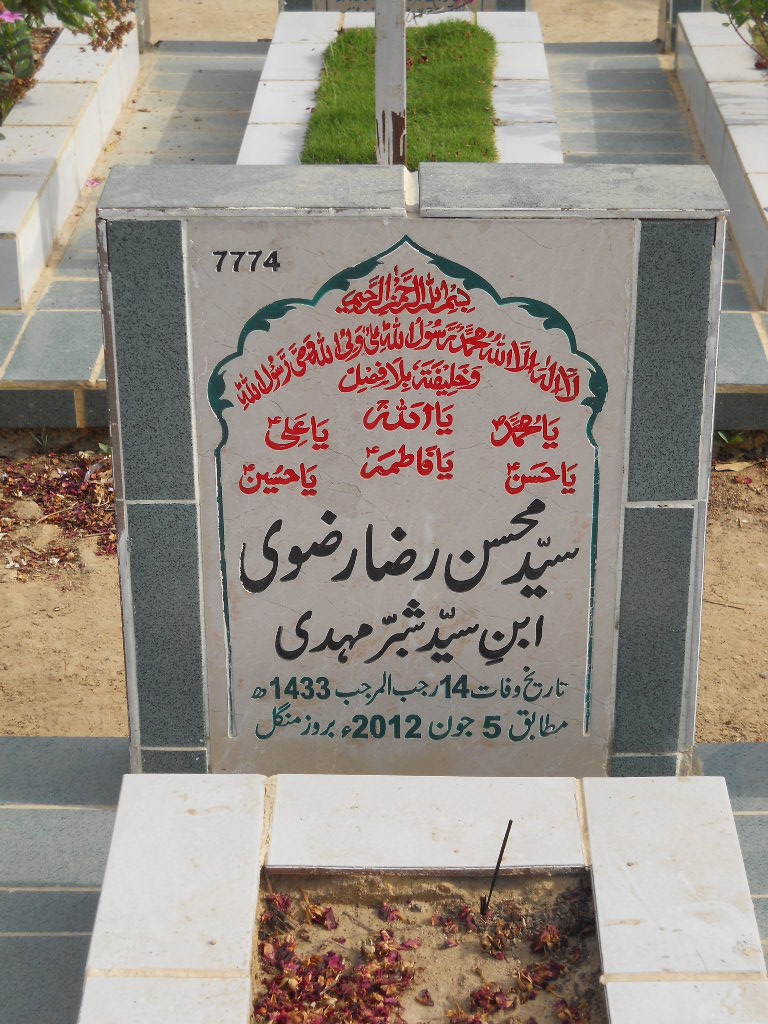 7774 – Syed Mohsin Raza Rizvi