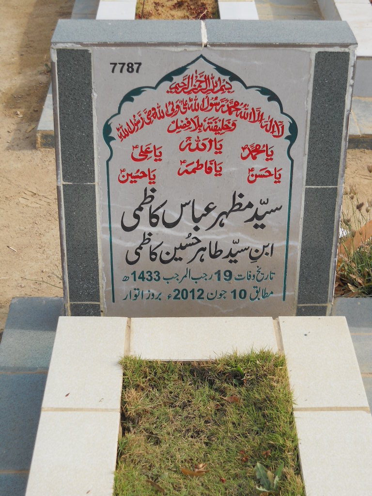 7787 – Syed Mazhar Abbas Kazmi