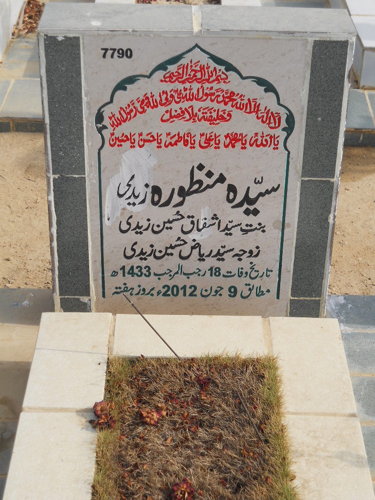 7790 – Syeda Manzoora Begum