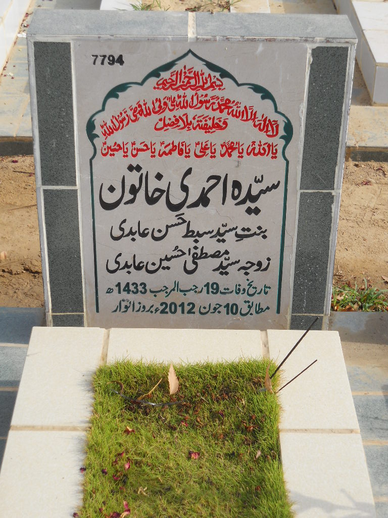 7794 – Syeda Ahmedi Khatoon