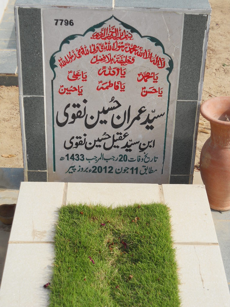 7796 – Syed Imran Hussain  Naqvi