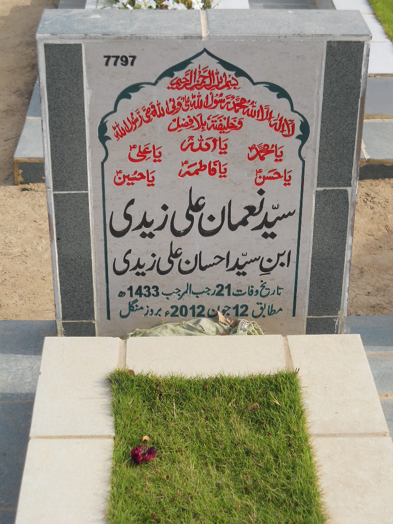 7797 – Syed Noman Ali Zaidi