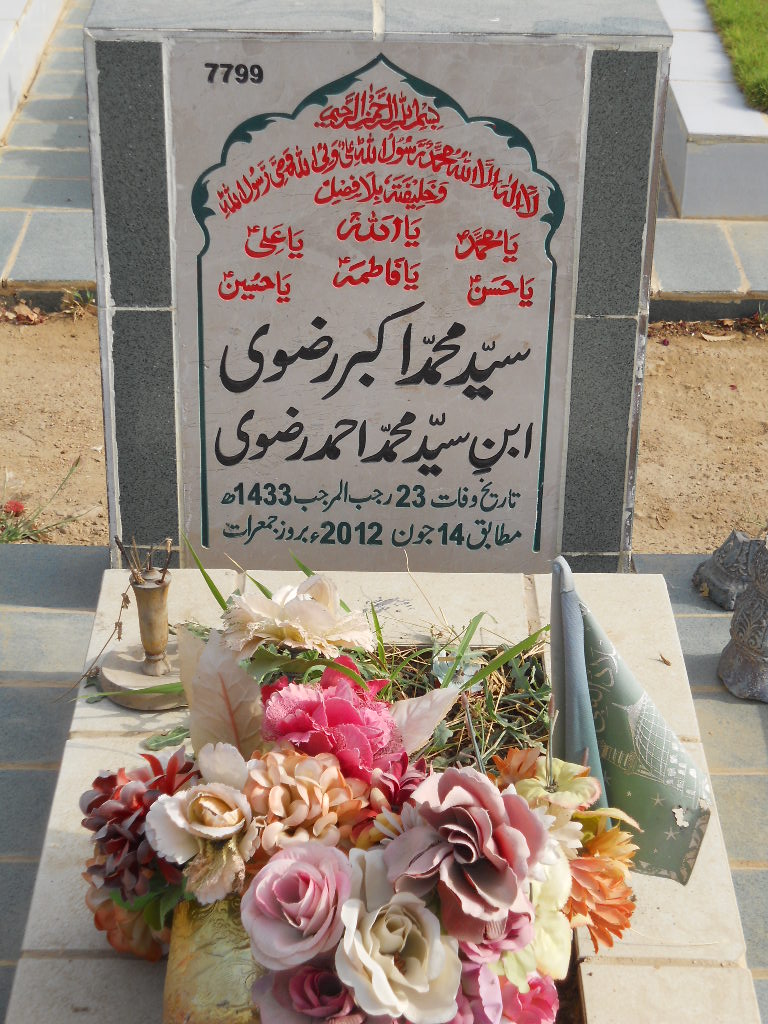 7799 – Syed Muhammad Akbar Rizvi
