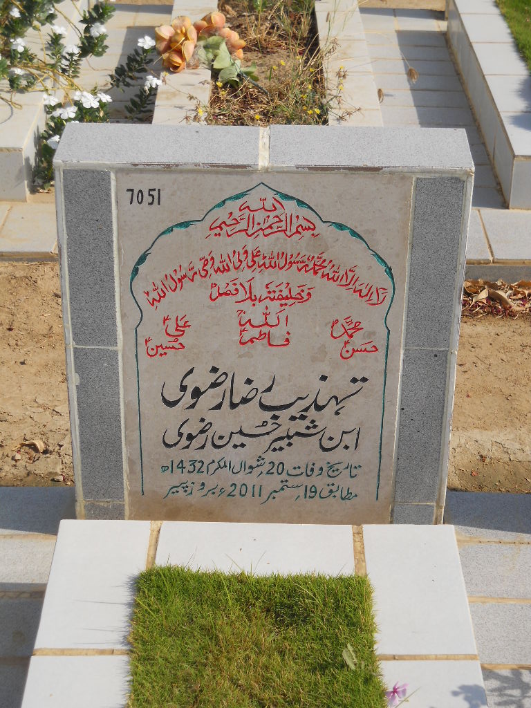 7051 – Tehzeeb Raza Rizvi