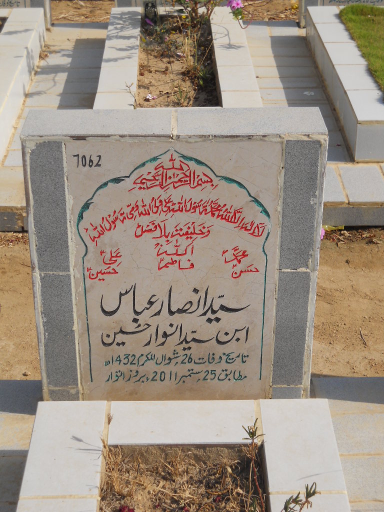 7062 – Syed Ansar Abbas