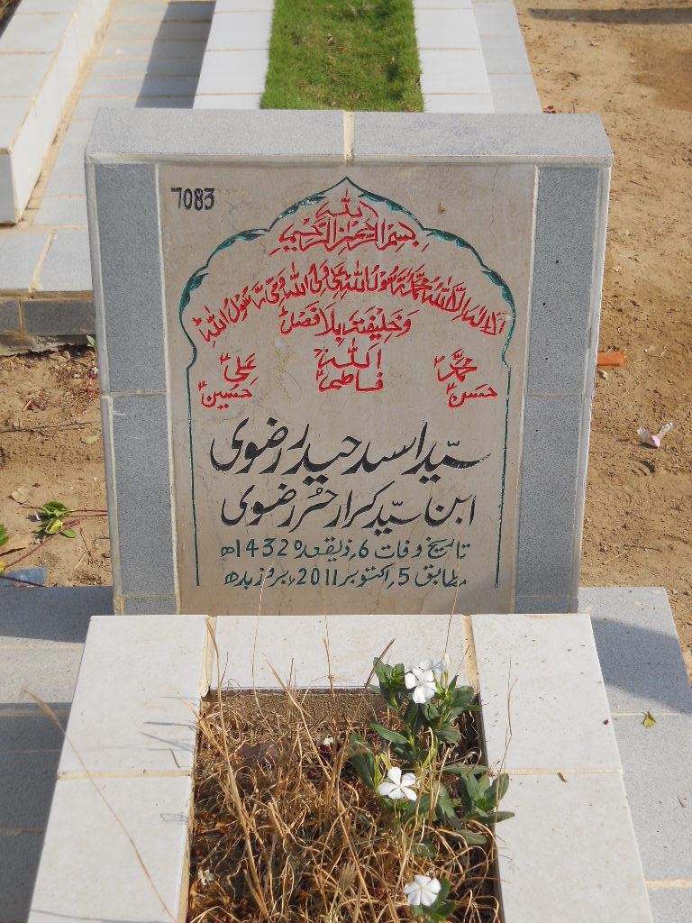 7083 – Syed Asad Haider Rizvi
