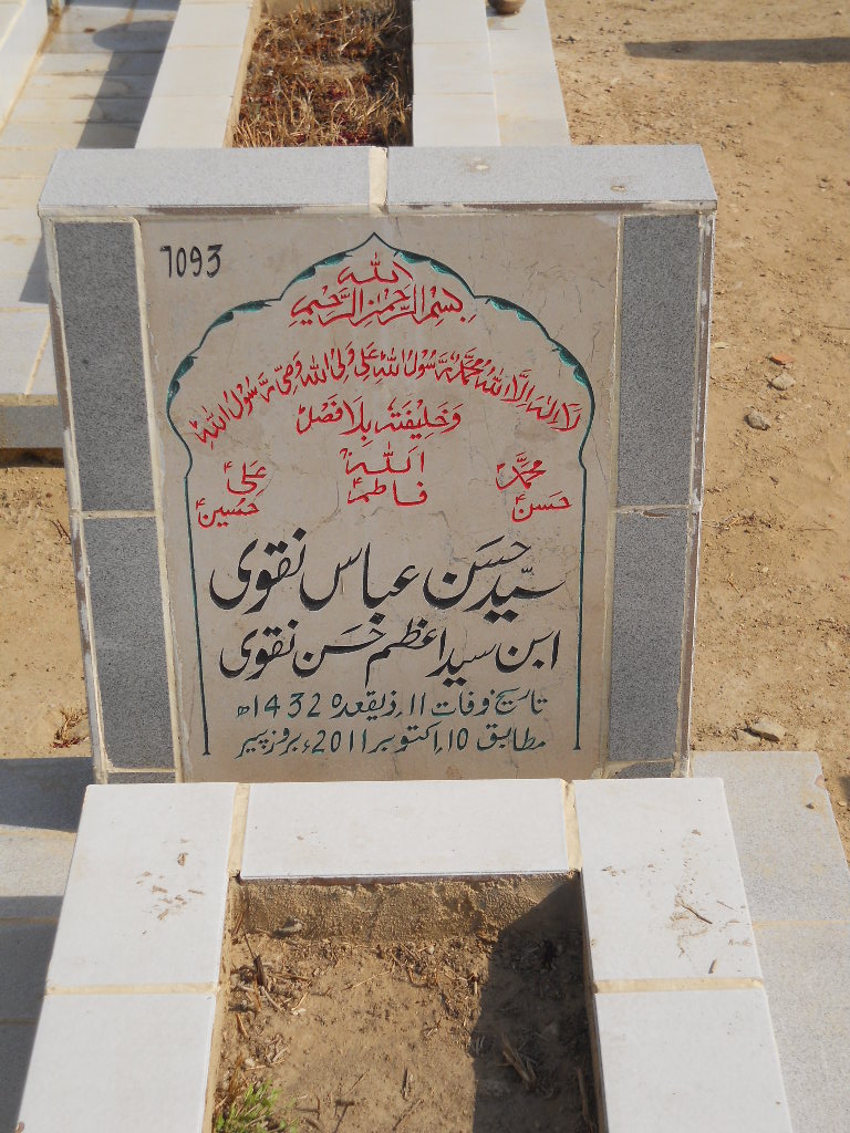 7093 – Syed Hasan Abbas Naqvi