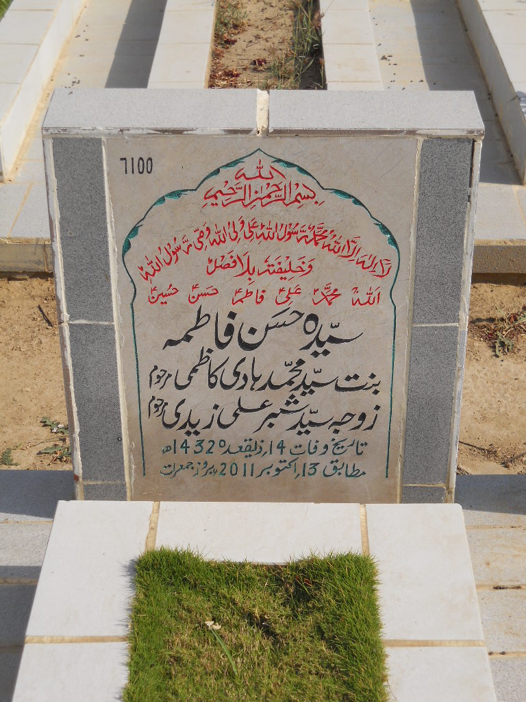 7100 – Syeda Hasan Fatima