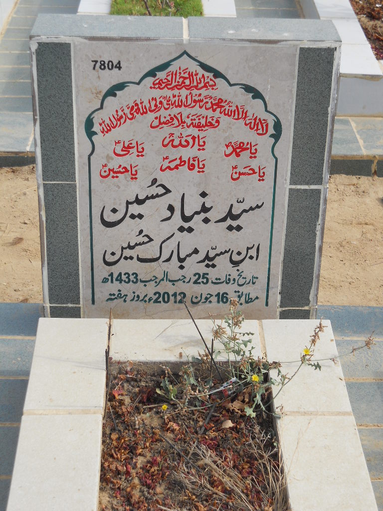 7804 – Syed Bunyad Hussain