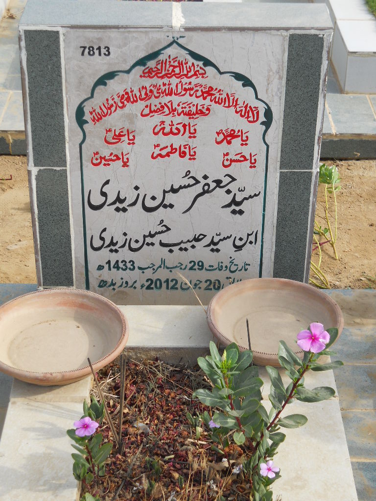 7813 – Syed Jaffar Hussain Zaidi
