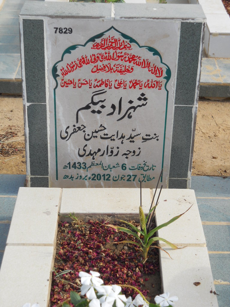 7829 – Shahzad Begum