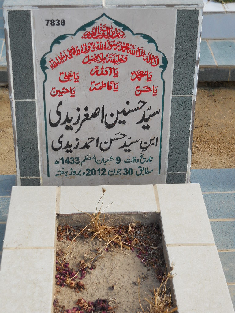 7838 – Syed Hasnain Asghar Zaidi