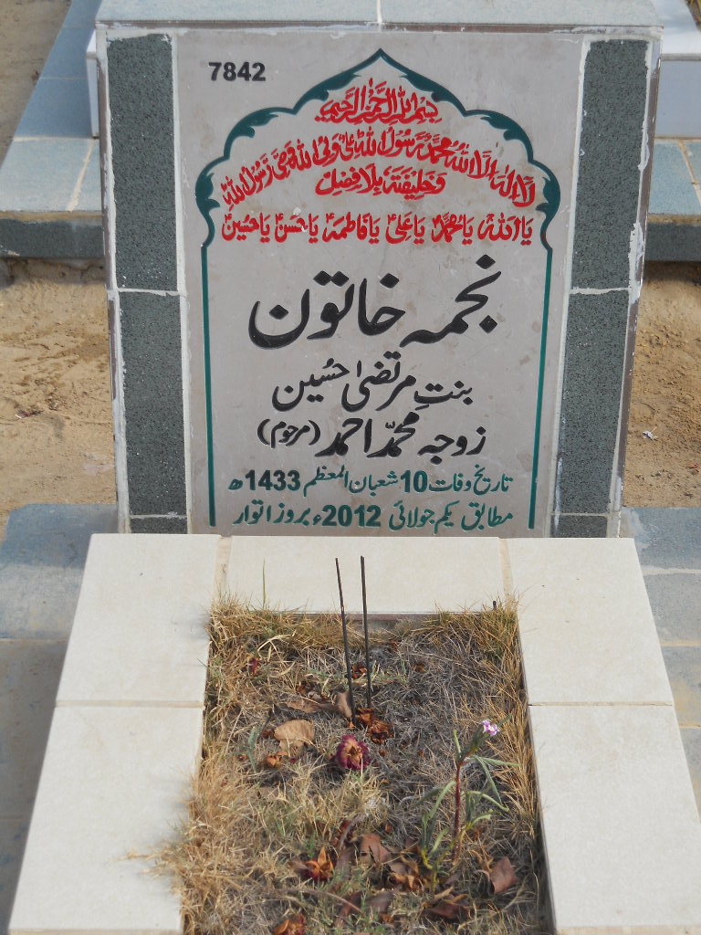 7842 – Najma Khatoon