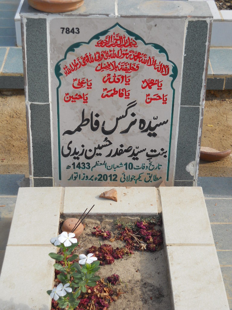 7843 – Syeda Nargis Fatima