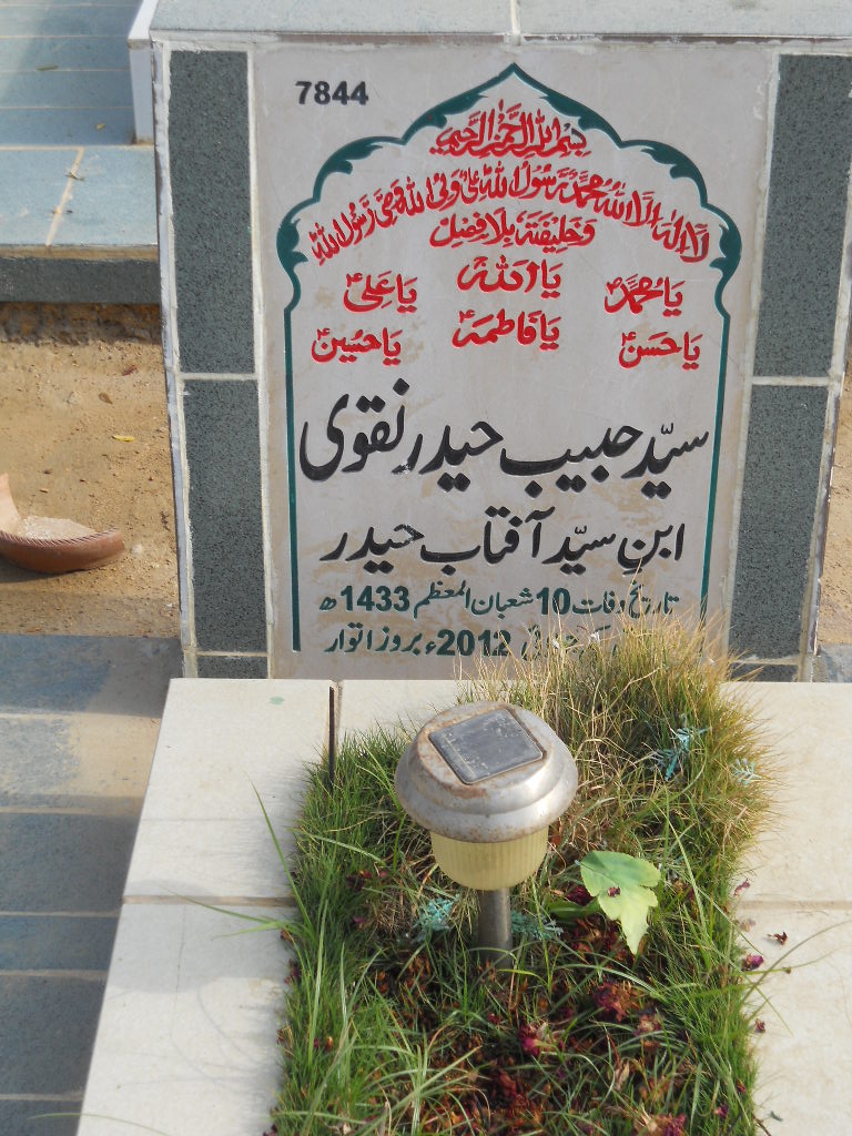 7844 – Syed Habib Haider Naqvi