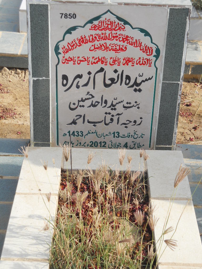 7850 – Syeda Inam Zehra