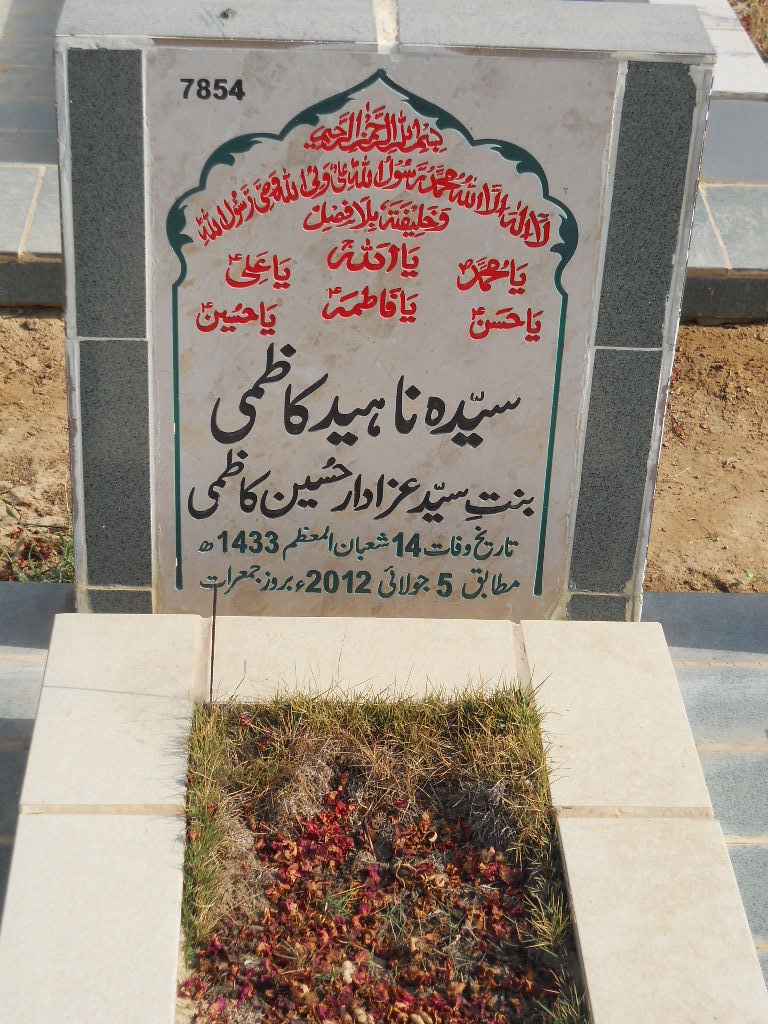 7854 – Syeda Naheed Kazmi