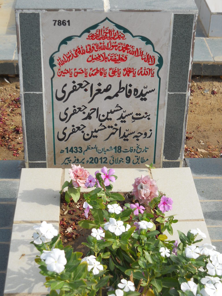 7861 – Syeda Fatima Sughra Jaffery