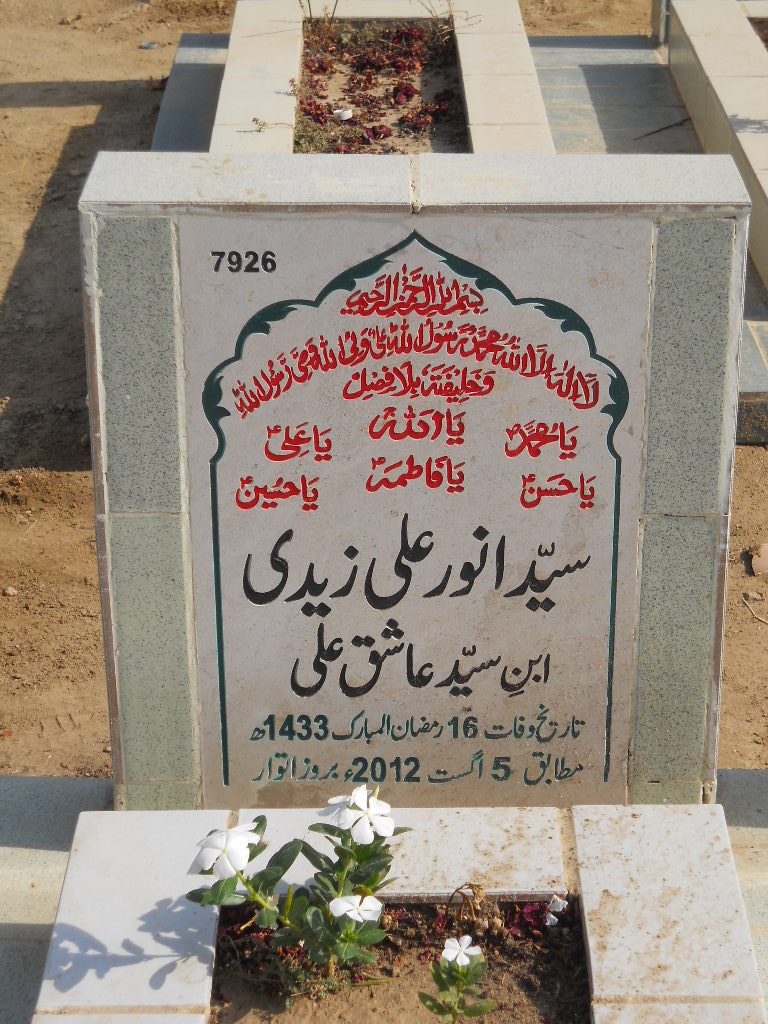 7926 – Syed Anwar Ali Zaidi