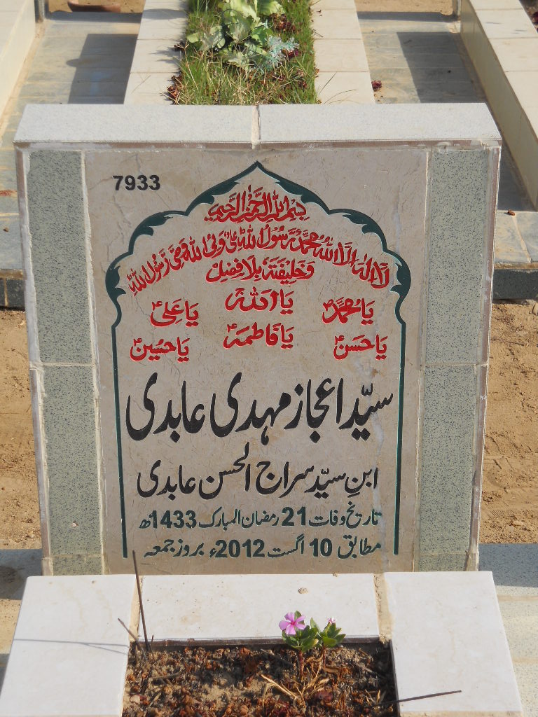 7933 – Syed Ijaz Mehdi Abidi