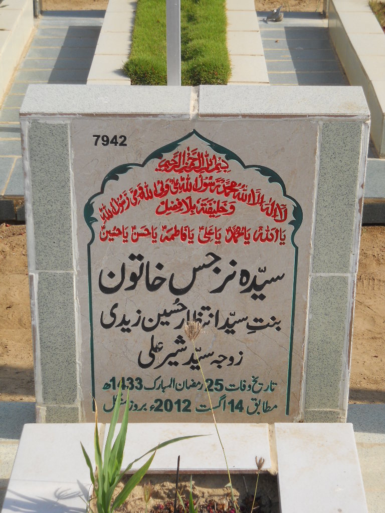 7942 – Syeda Narjis Khatoon