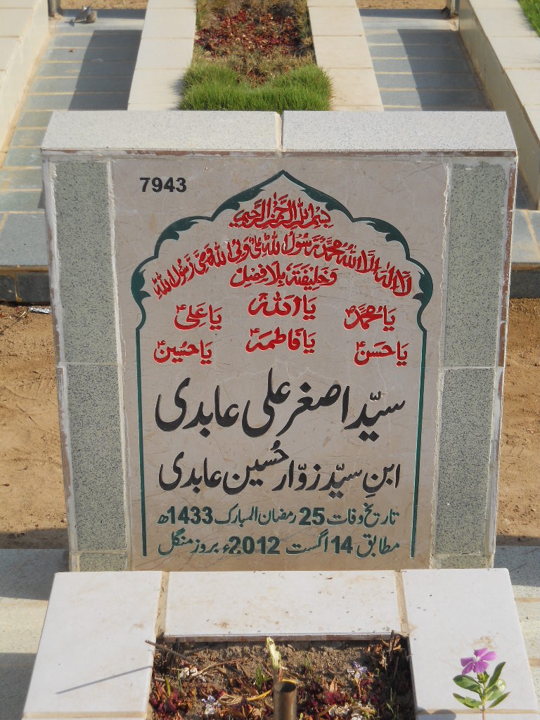 7943 – Syed Asghar Ali Abidi