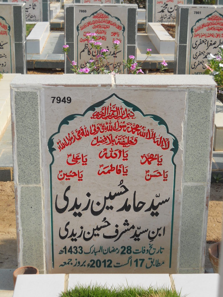 7949 – Syed Hamid Hussain Zaidi