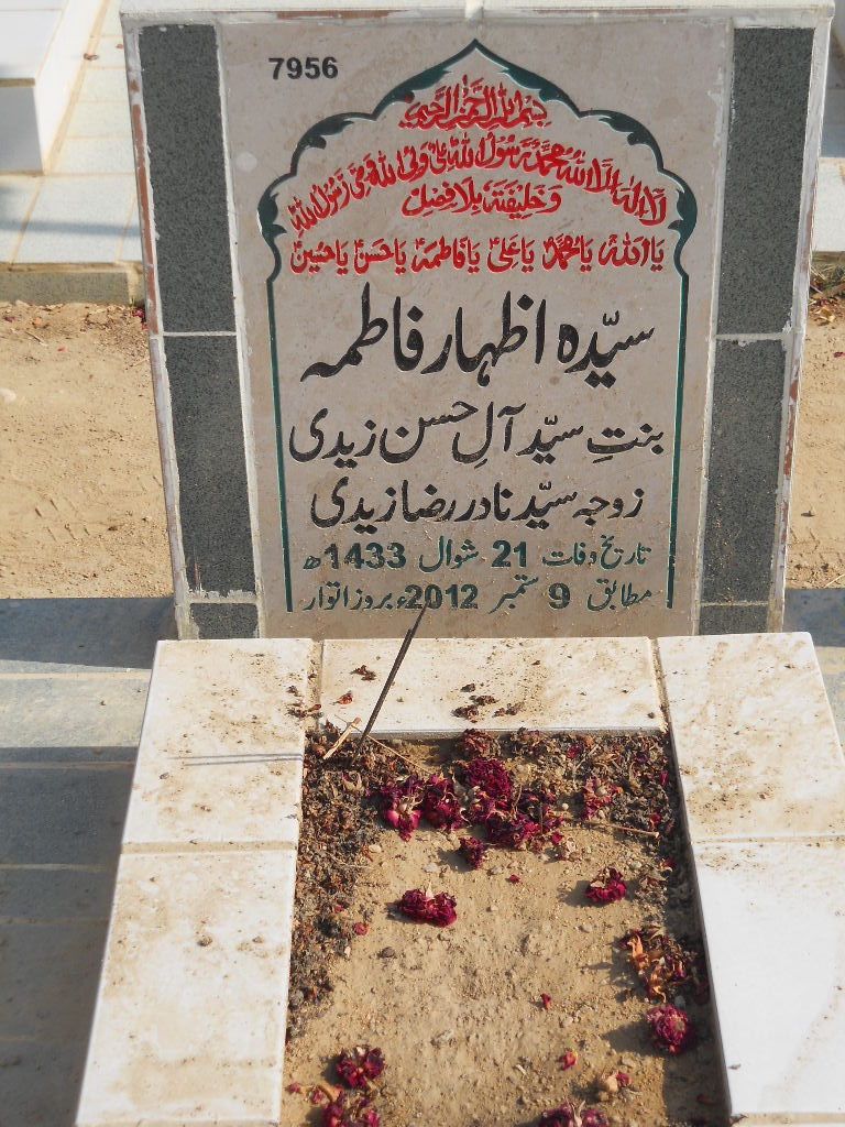 7956 – Syeda Izhar Fatima