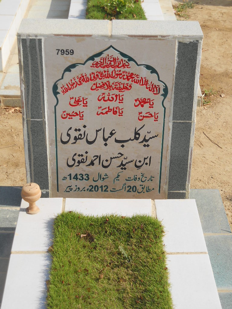 7959 – Syed Kalbay Abbas Naqvi