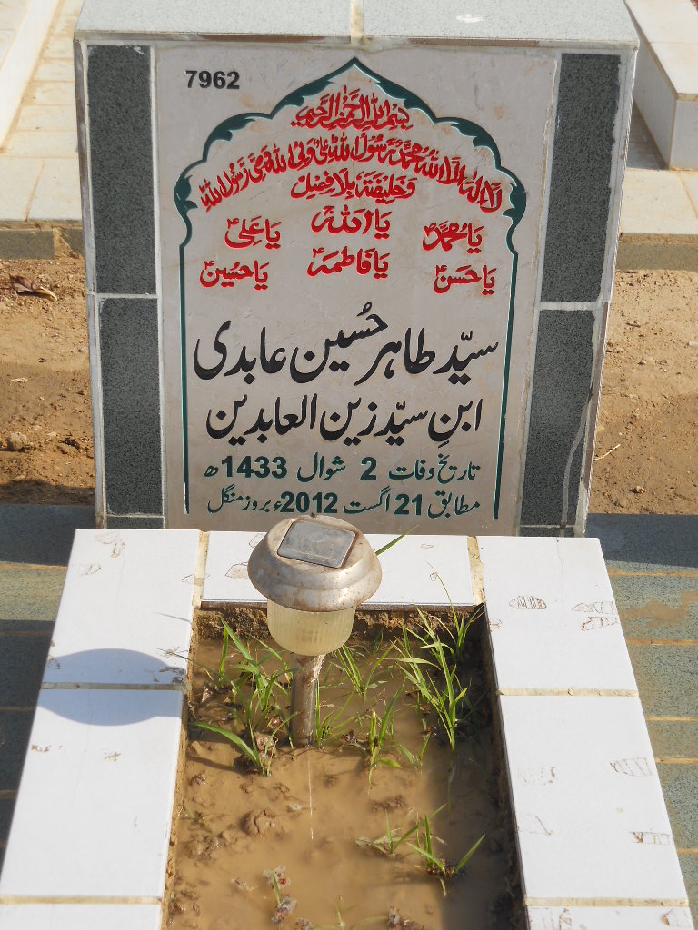 7962 – Syed Tahir Hussain Abidi
