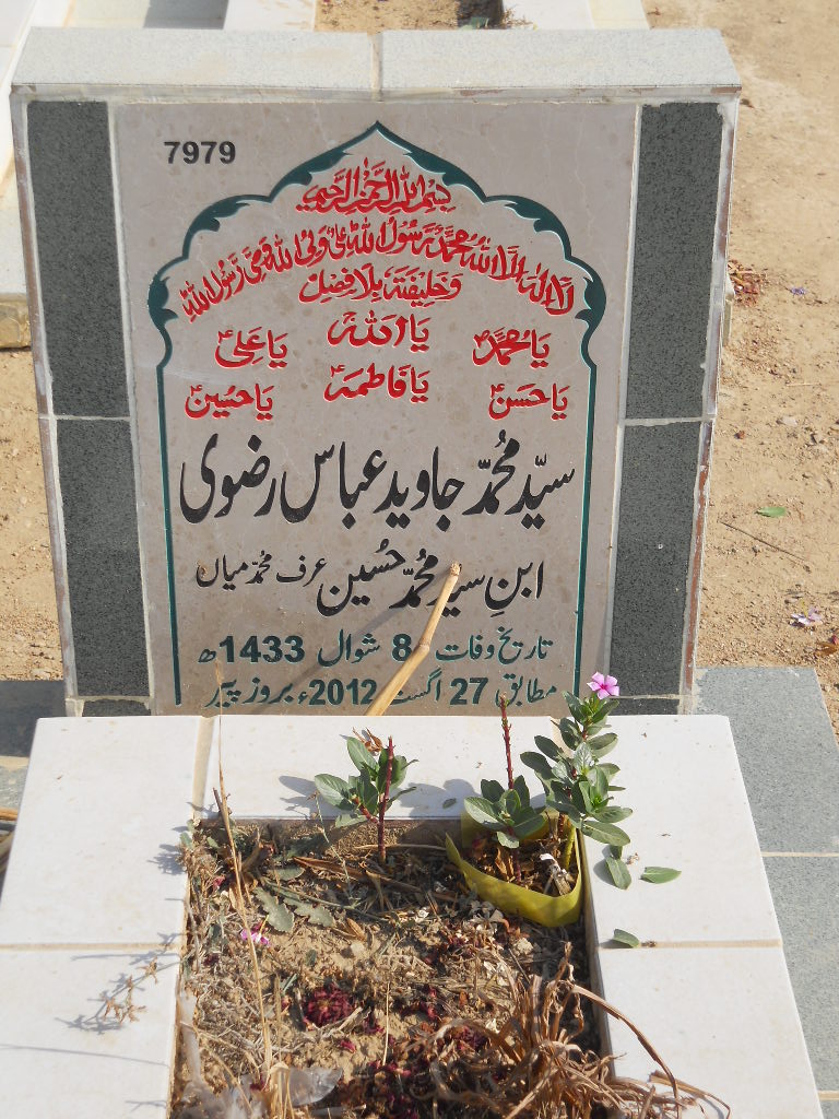 7979 – Syed Muhammad Javaid Abbas Rizvi
