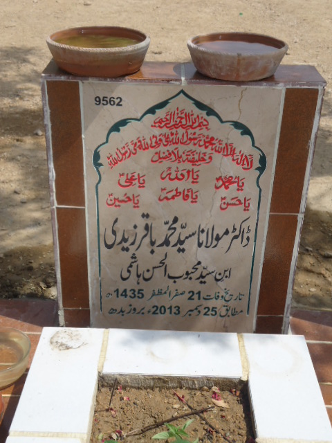 9562 – Doc Molana Syed Muhammad Baqar Zaidi