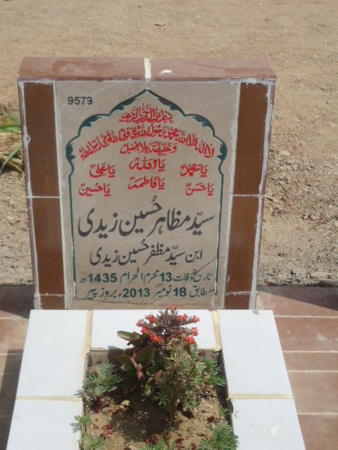 9579 – Syed Mazahir Hussain Zaidi