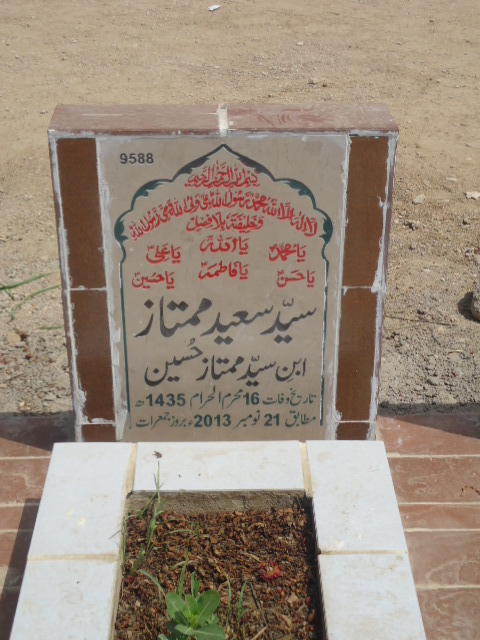 9588 – Syed Saeed Mumtaz