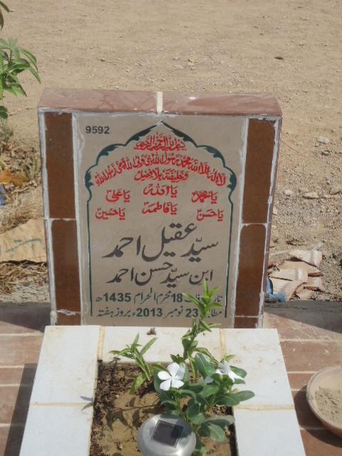 9592 – Syed Aqeel Ahmed
