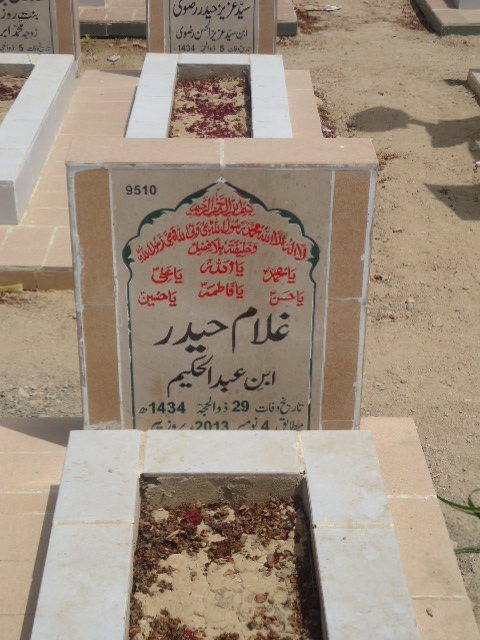 9510 – Ghulam Haider