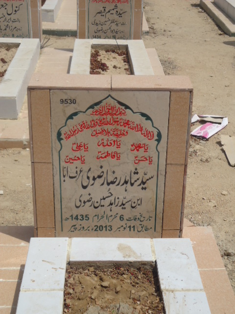 9530 – Syed Shahid Raza Rizvi