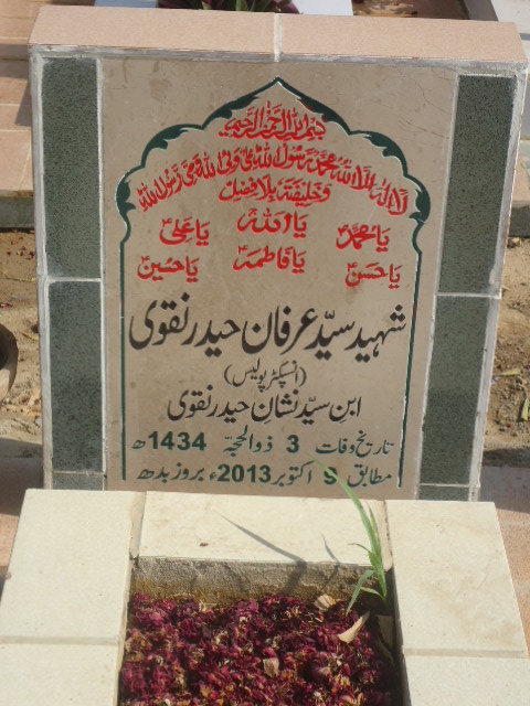 9544 – Shaheed Syed Irfan Haider Naqvi