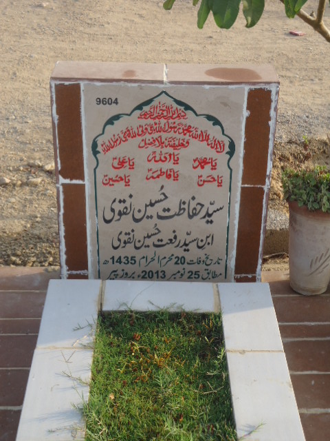 9604 – Syed Hifazat Hussain Naqvi