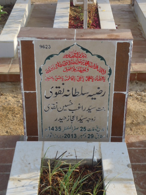9623 – Razia Sultana Naqvi