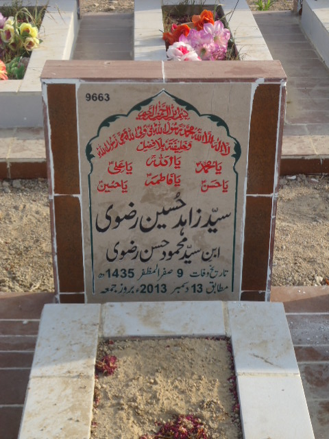 9663 – Syed Zahid Hussain Rizvi