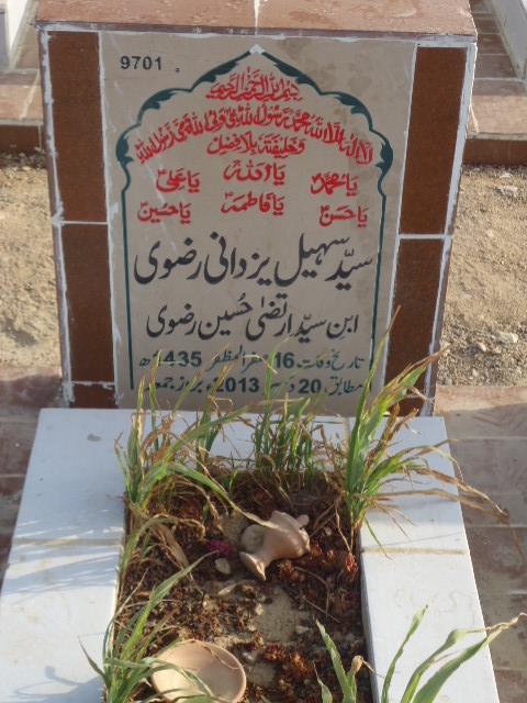 9701 – Syed Sohail Yazdani Rizvi
