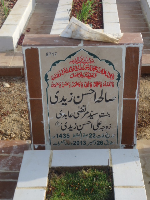 9717 – Suleha Ahsan Zaidi