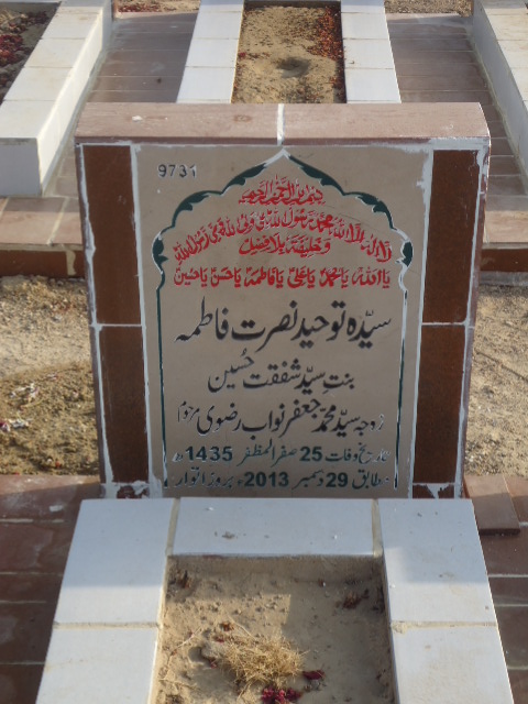 9731 – Syeda Touheed Nusrat Fatima