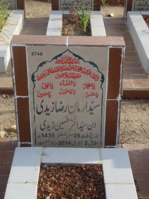 9746 – Syed Arman Raza Zaidi