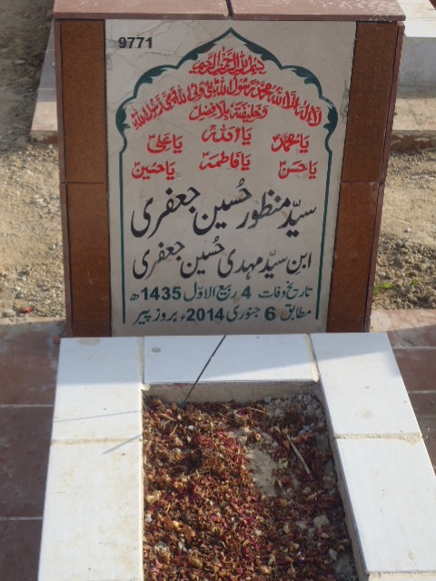 9771 – Syed Manzoor Hussain Jaffery