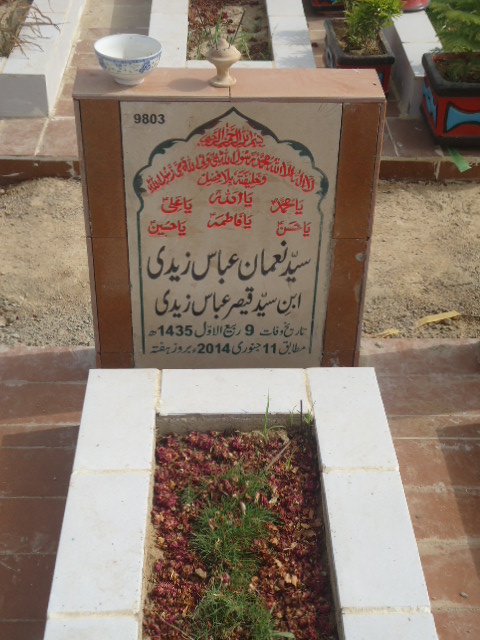9803 – Syed Noman Abbas Zaidi
